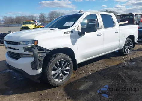 2021 Chevrolet Silverado 1500 4Wd Short Bed Rst z USA, uszkodzony, nr VIN 3GCUYEET7MG307645